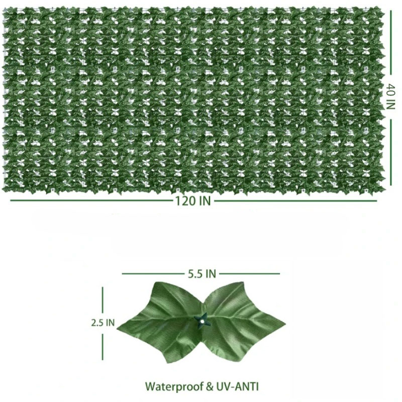 100X300cm Artificial Ivy Fence - Preserved Moss Sheet recension och pris